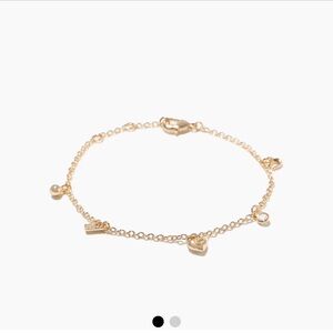 Coach Gold Charm Bracelet